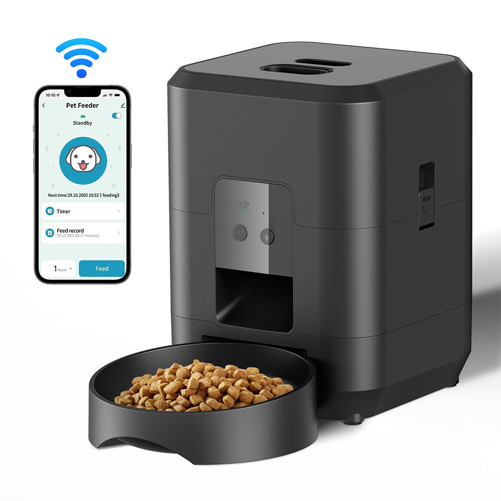 Pet Smart Feeder 2L Dog and Cat Feeding Machine WIFI Timing